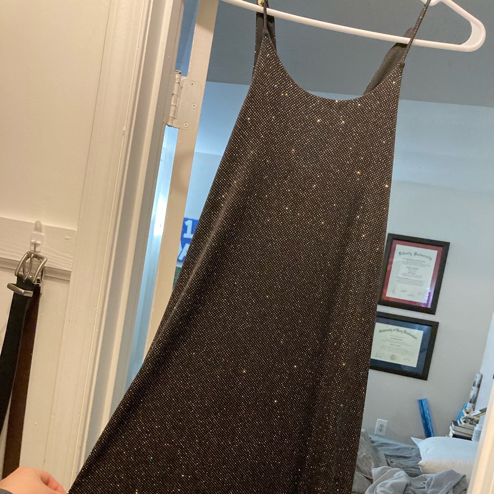 Black Sparkly cocktail dress